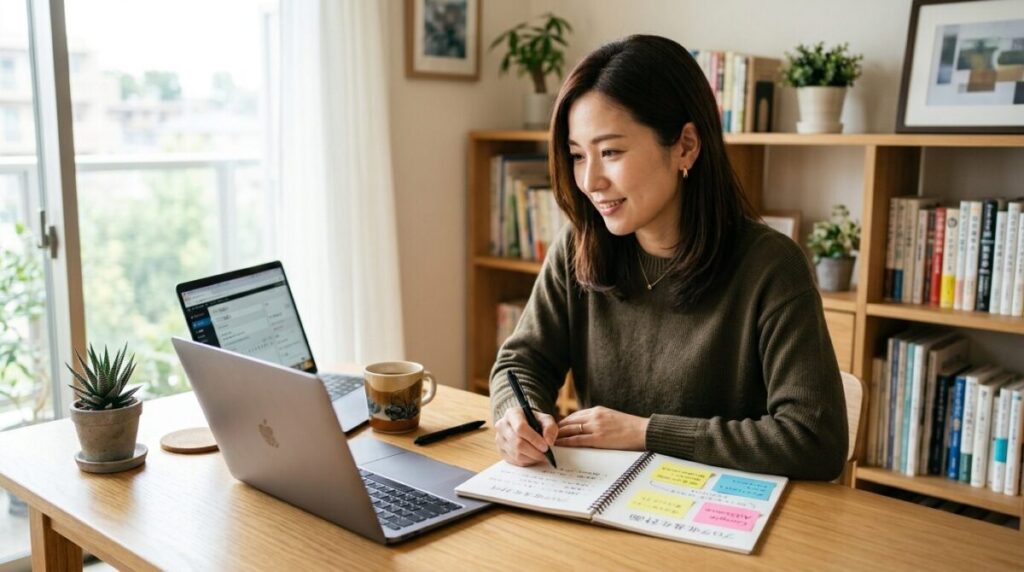 ブログの収益化を初心者が始める手順のイメージ画像