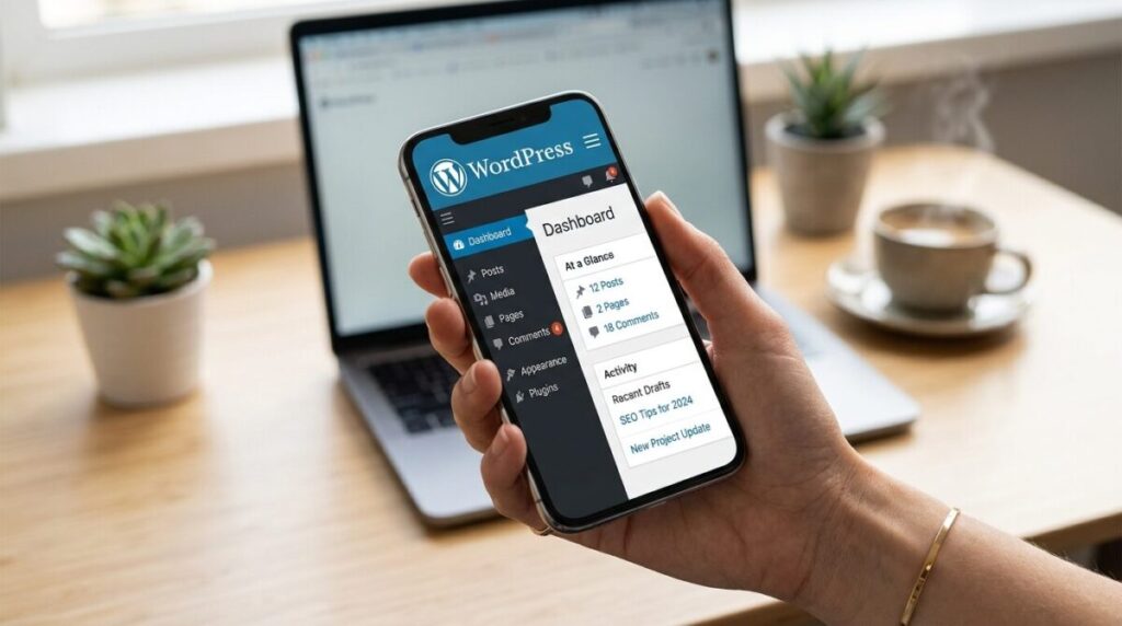 スマホでブログ開設する方法とWordPress始め方のイメージ画像