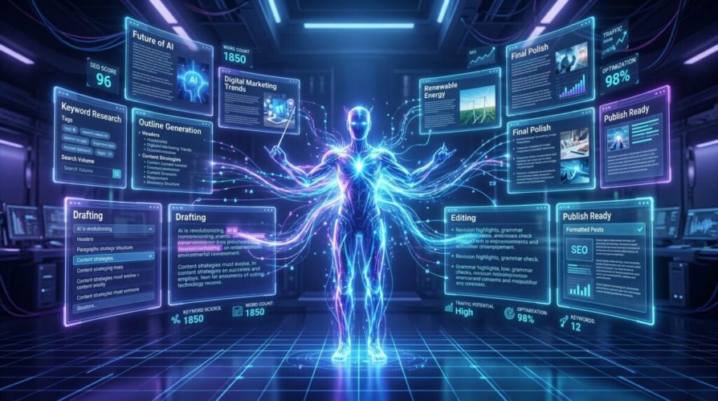 ブログの記事をAIで収益化するための実践方法のイメージ画像