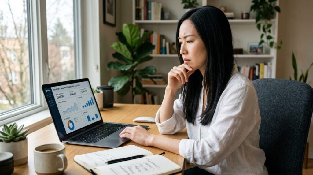 ブログで50代の女性が稼ぐコツのイメージ画像