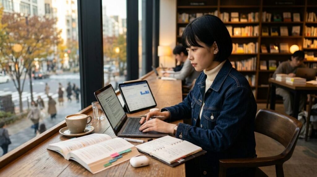 ブログの勉強を収益化につなげる実践戦略のイメージ画像