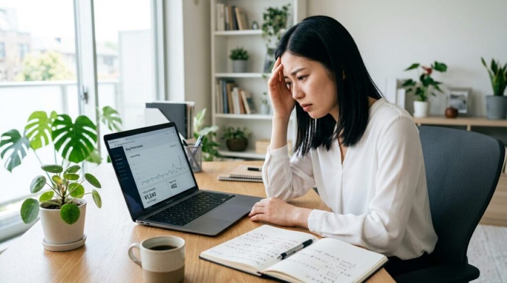 ブログは稼げないオワコン説のイメージ画像