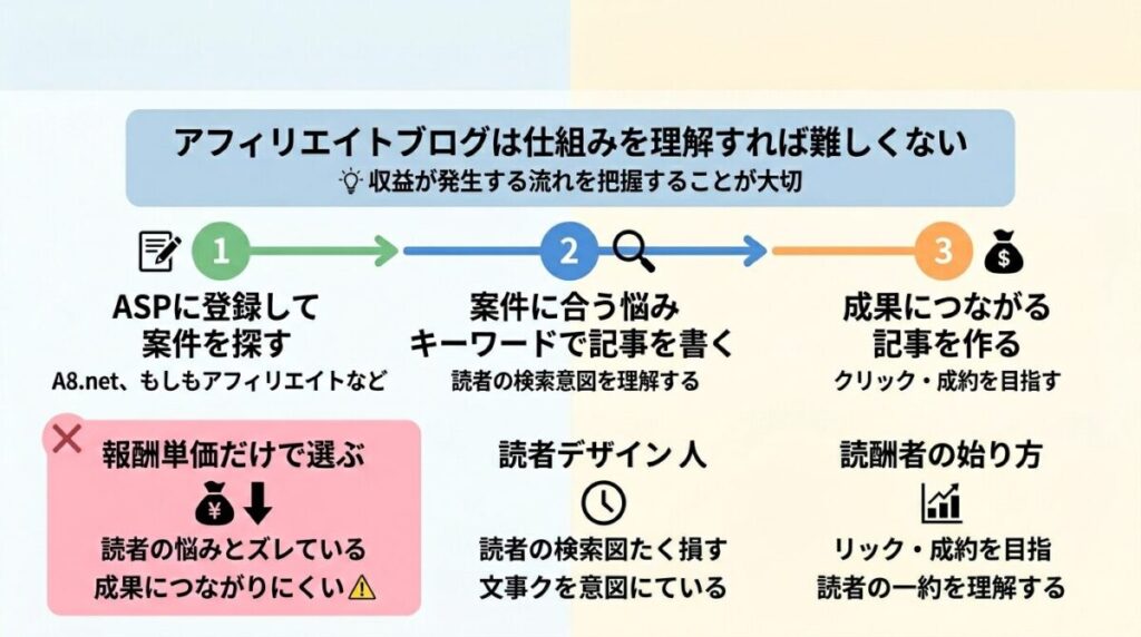 アフィリエイトブログの始め方のイメージ画像