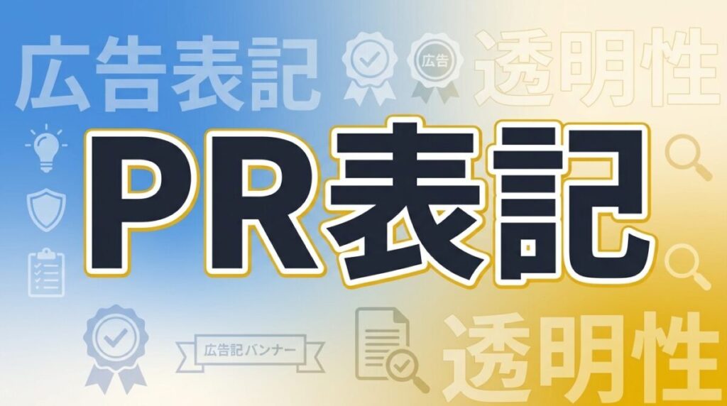 PR表記のイメージ画像
