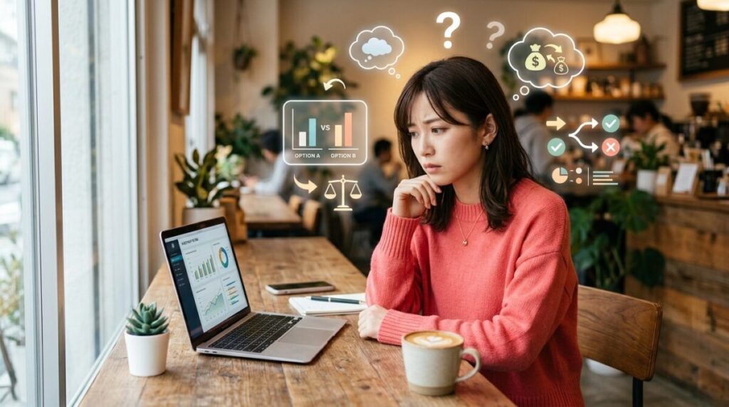 ブログの比較で失敗しない選び方と判断基準のイメージ画像