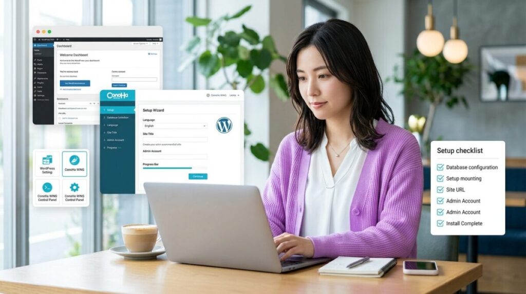 WordPressかんたんセットアップのイメージ画像