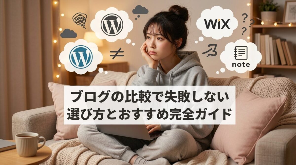 ブログの比較で失敗しない選び方とおすすめ完全ガイドのイメージ画像